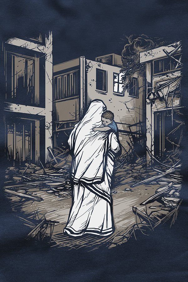 Camiseta Madre Teresa de Calcutá