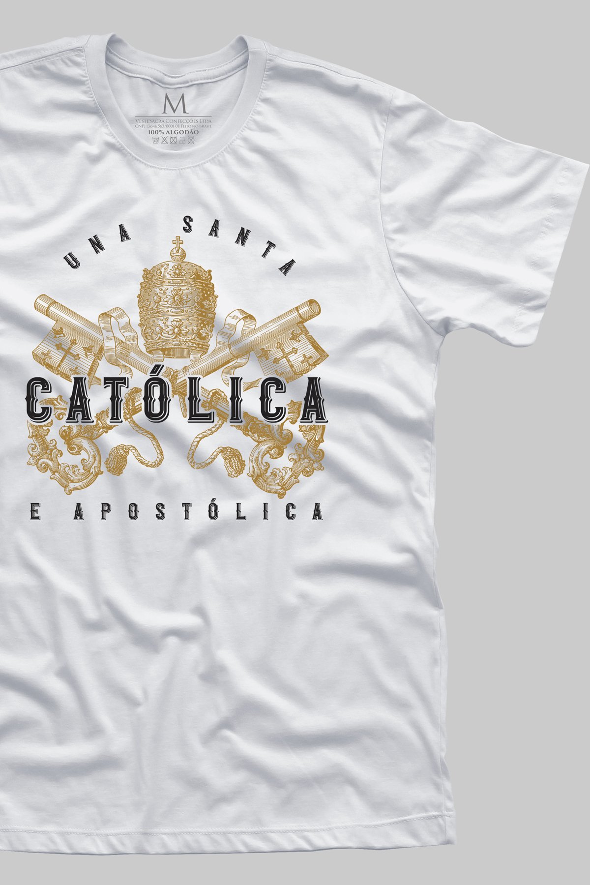 Camiseta Una Santa Católica Apostólica