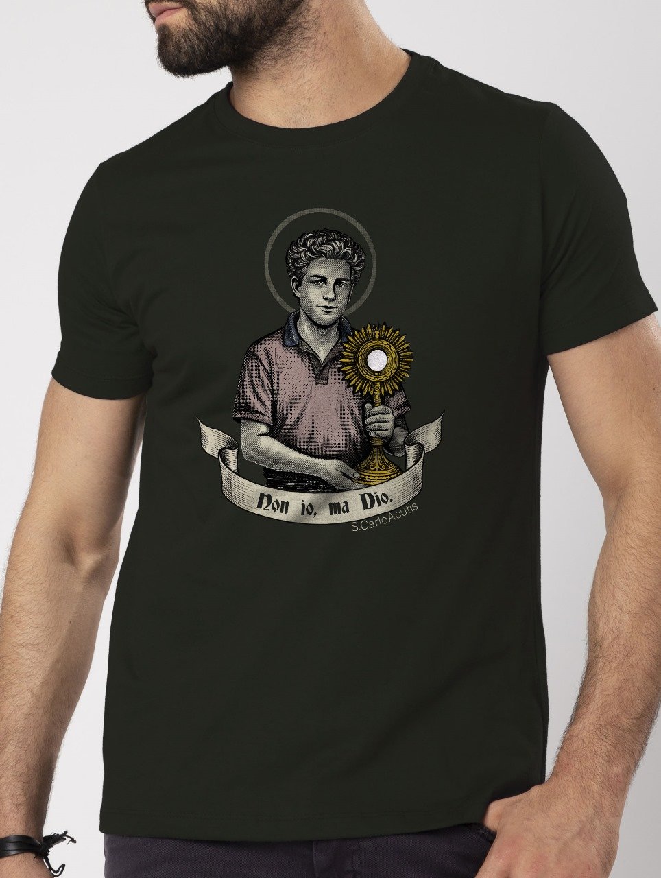 Camiseta Santo Carlo Acutis