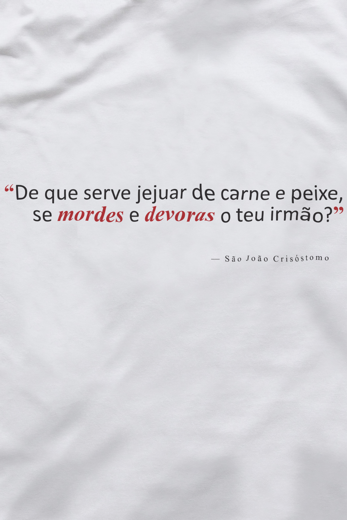 Camiseta Crisóstomo